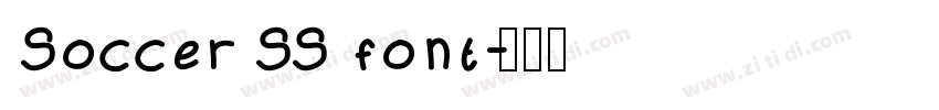Soccer SS font字体转换